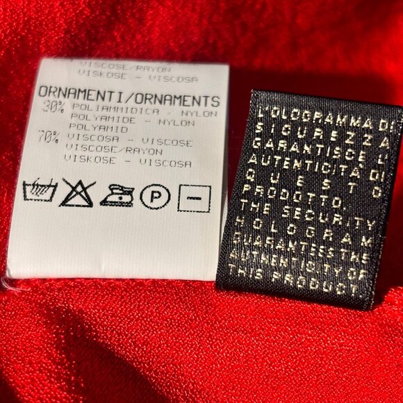 NWT Archival 2000s Roberto Cavalli Belted Stretch Knit Cardigan Velvet Belt NOS - Picture 9 of 11